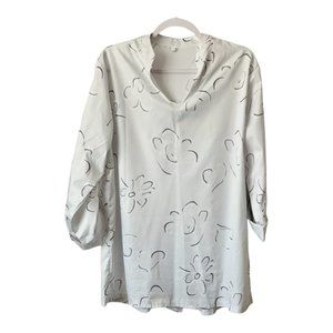 White XL Women's Blouse